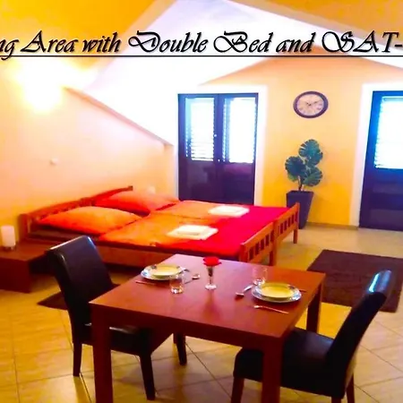 House White Stone Split Apartment Podstrana Room photo